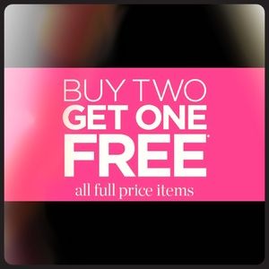 Buy two items get the lowest priced item free!!!